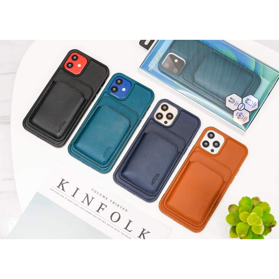 Bao da cao cấp dành cho iPhone 12 Pro Max Leather