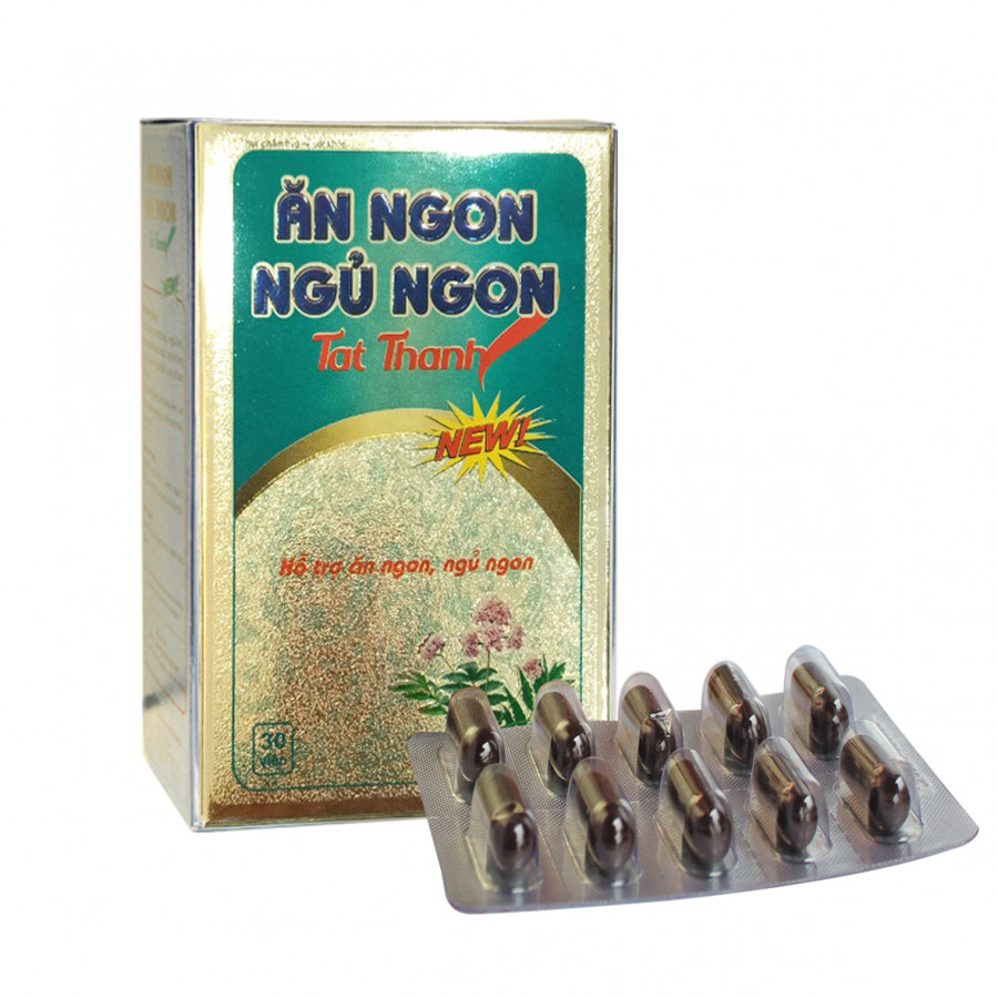 Thực Phẩm Chức Năng Viên nang mềm ăn ngon ngủ ngon Tat Thanh New