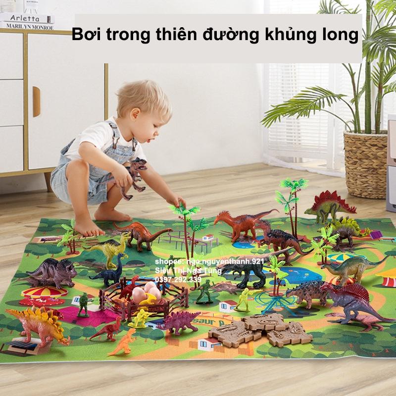 đồ chơi khủng long, mô hình công viên khủng long cho trẻ em