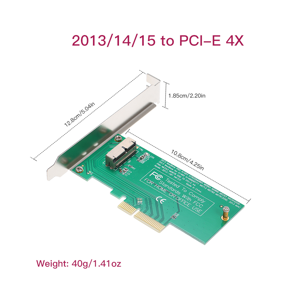 Bộ Chuyển Đổi HDD Sang PCI Express SSD PCI-E Cho Macbook AIR Và Pro Retina 2013 2014 2015