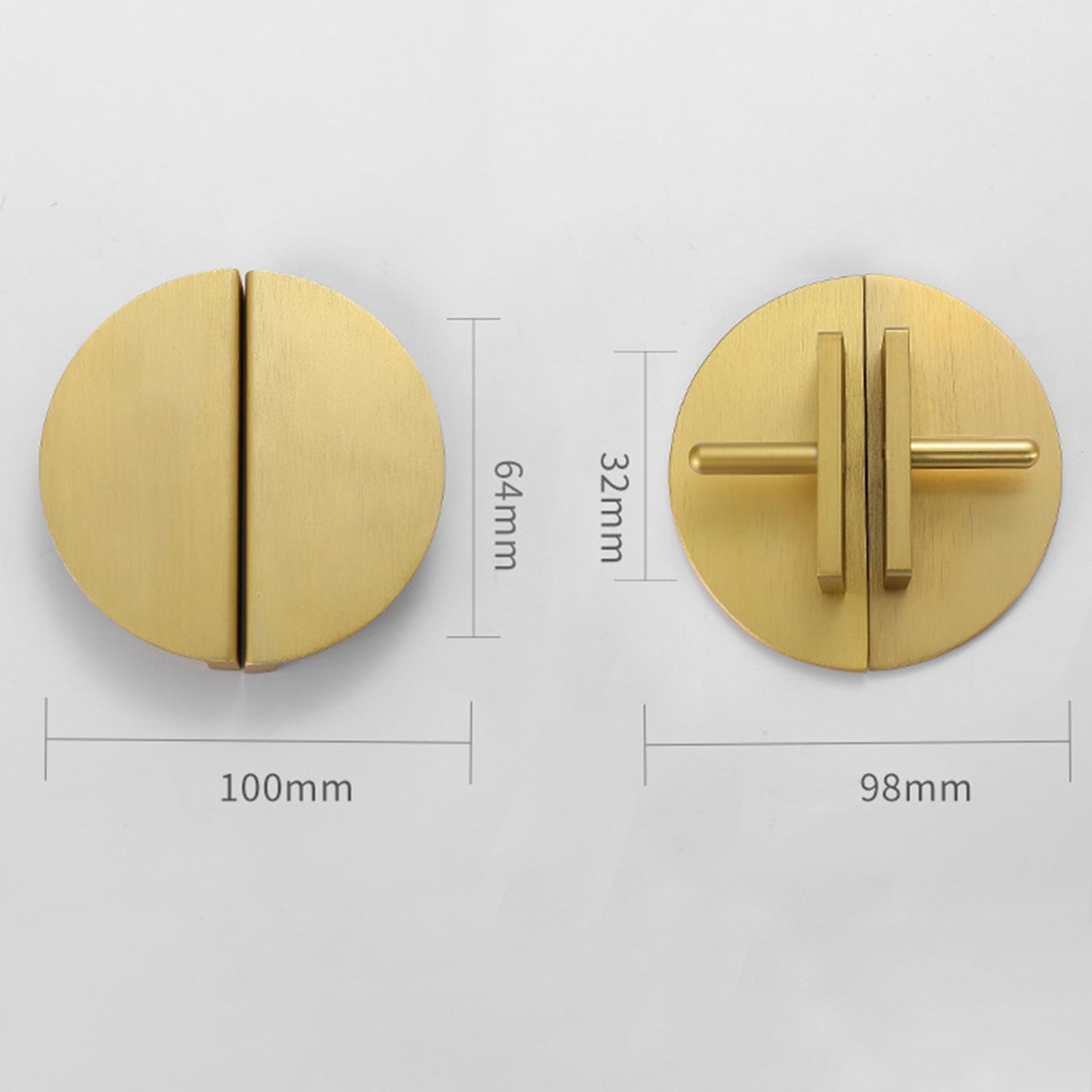 2-5pack Half Moon Pull Cabinet Handle Drawer Pull Knob Kitchen Furniture