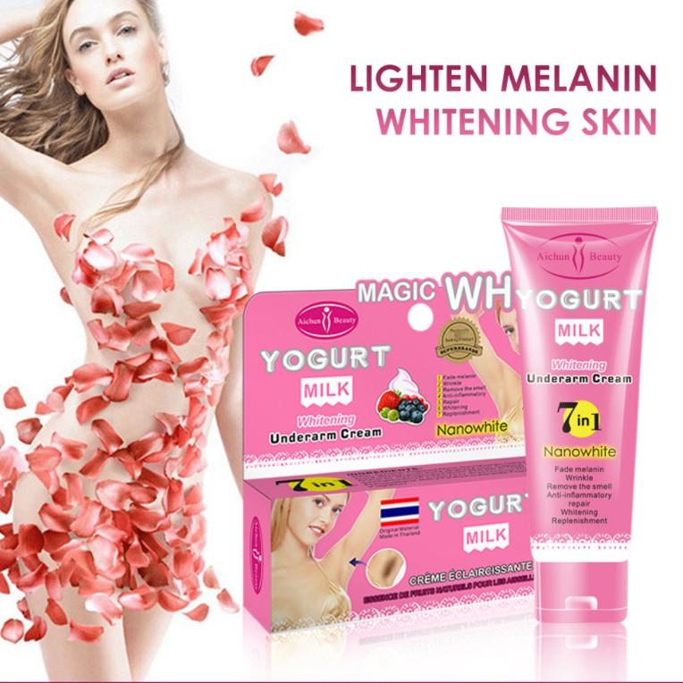 Kem giảm thâm nách, Bikini Yogurt Milk Whitening 80g