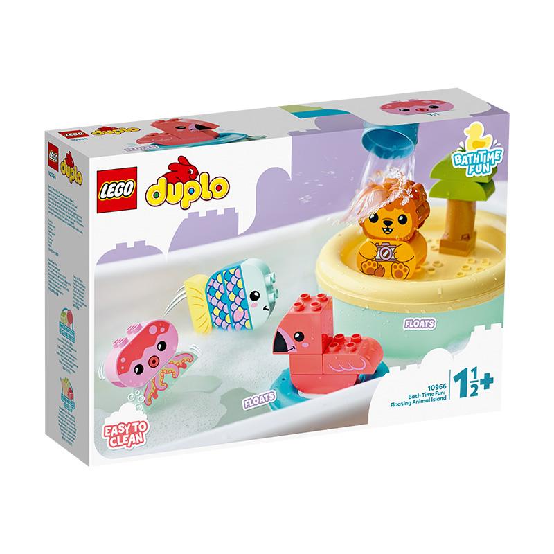 Đồ Chơi LEGO DUPLO Nhà Tắm Vui Nhộn: Hòn Đảo Động Vật 10966