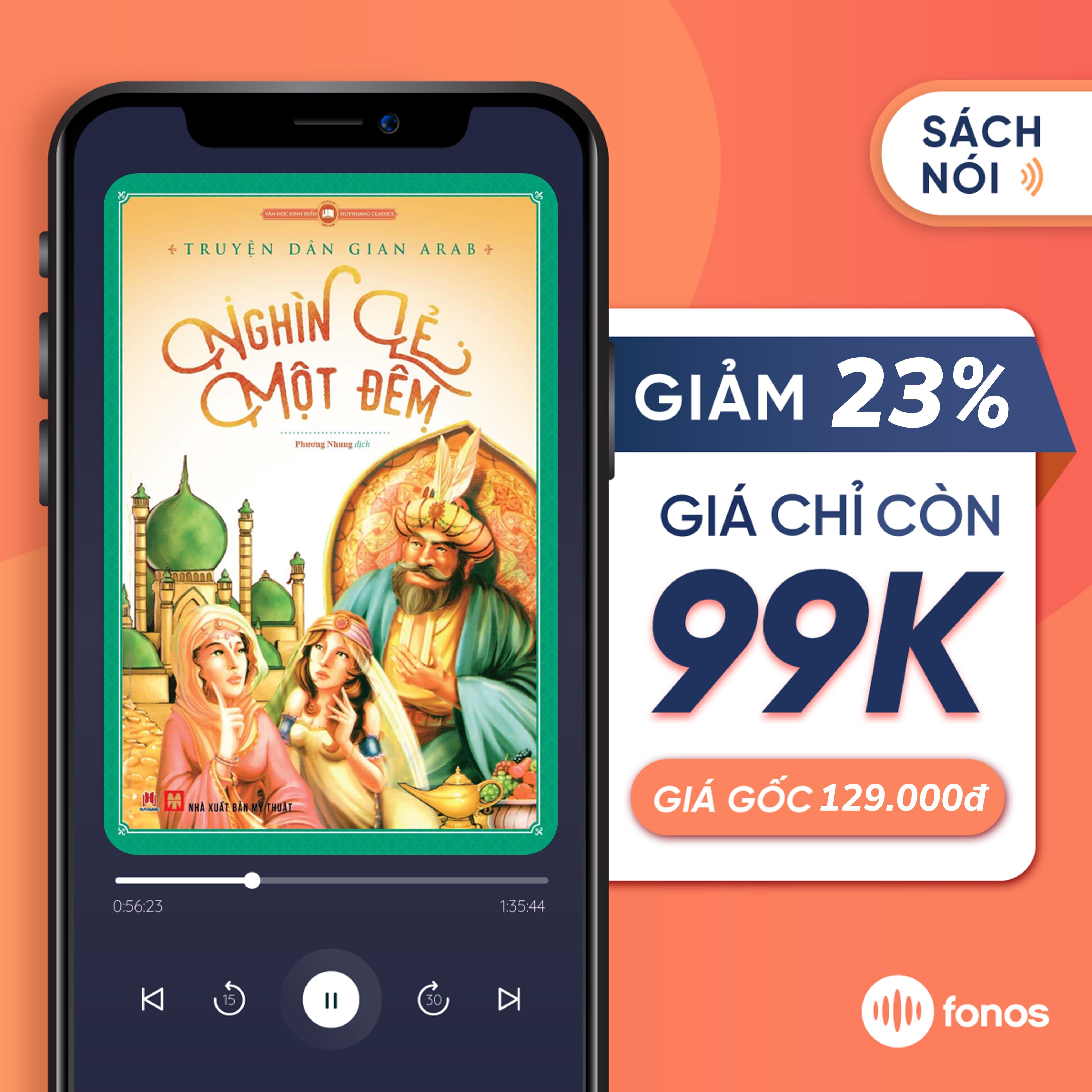 Fonos Sách nói Nghìn Lẻ Một Đêm