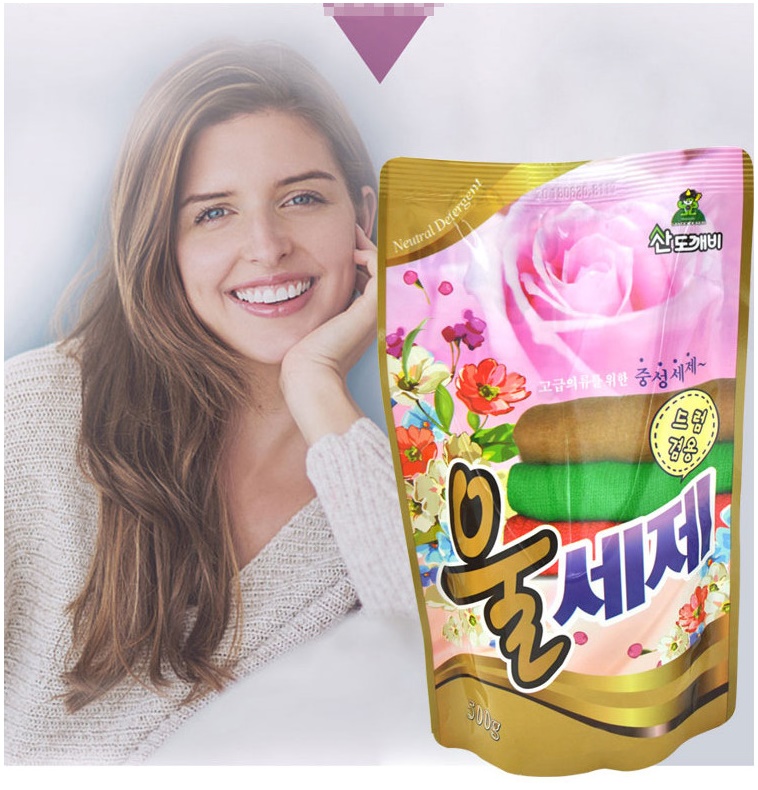 Combo 2 gói nước giặt len dạ Sandokkaebi 500ml Hàn Quốc