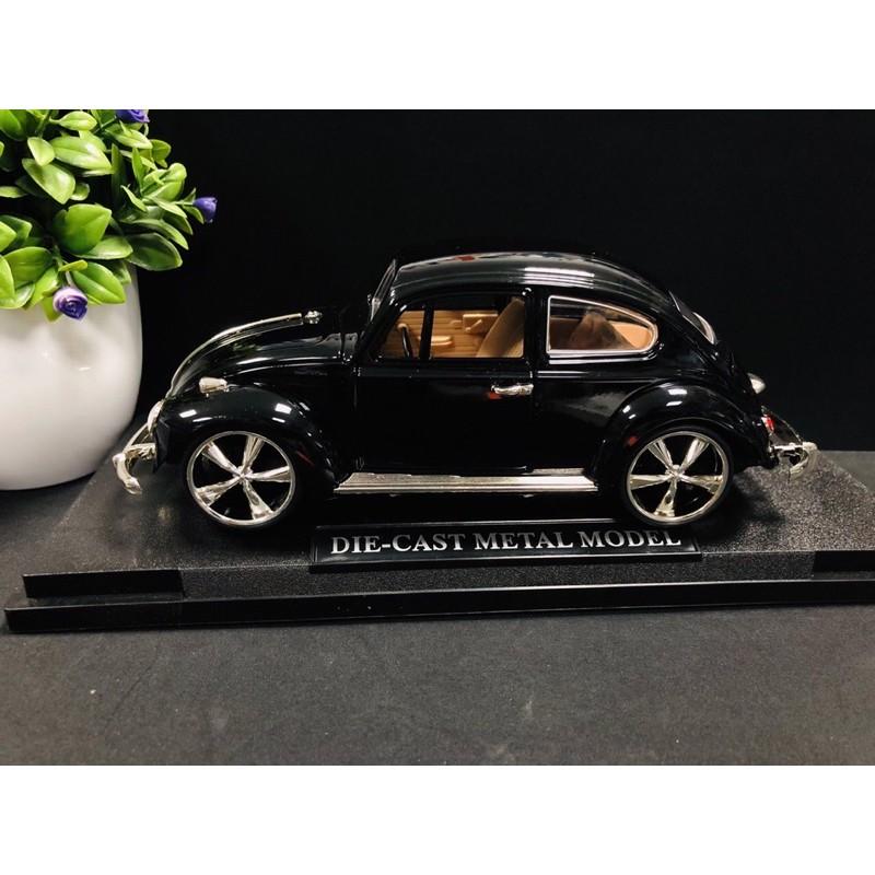 Mô hình xe cổ Volkswagen Beetle tỷ lệ 1:18 cao cấp bằng hợp kim