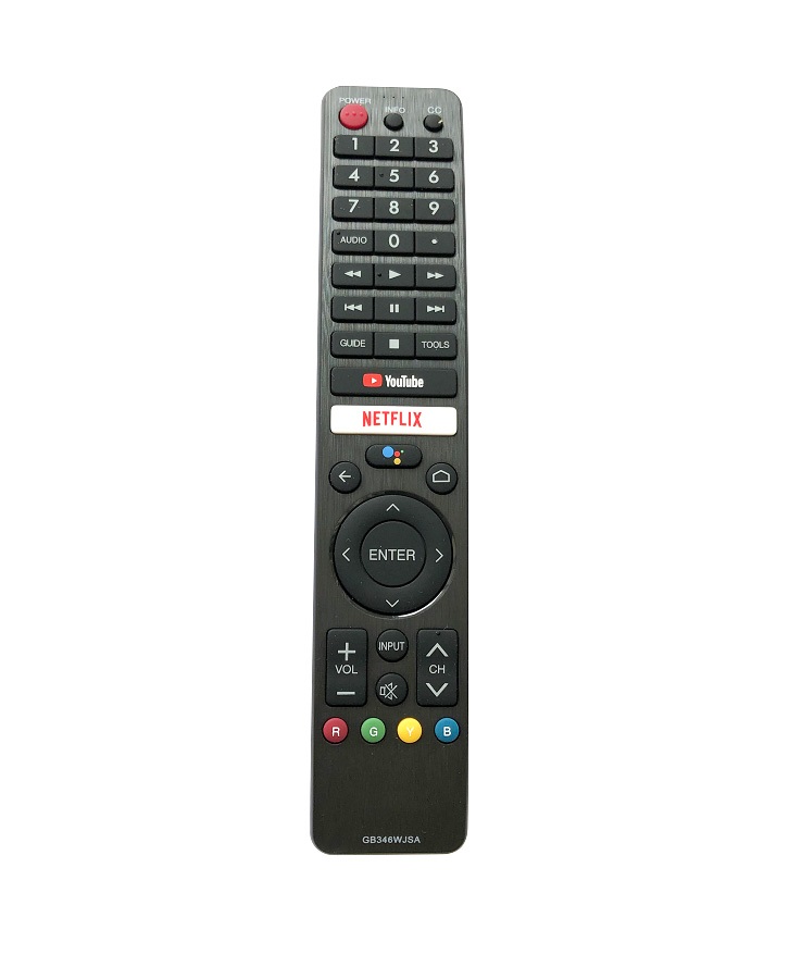 Remote Điều Khiển Giọng Nói Dành Cho SHARP Smart TV, Android Tivi GB346WJSA