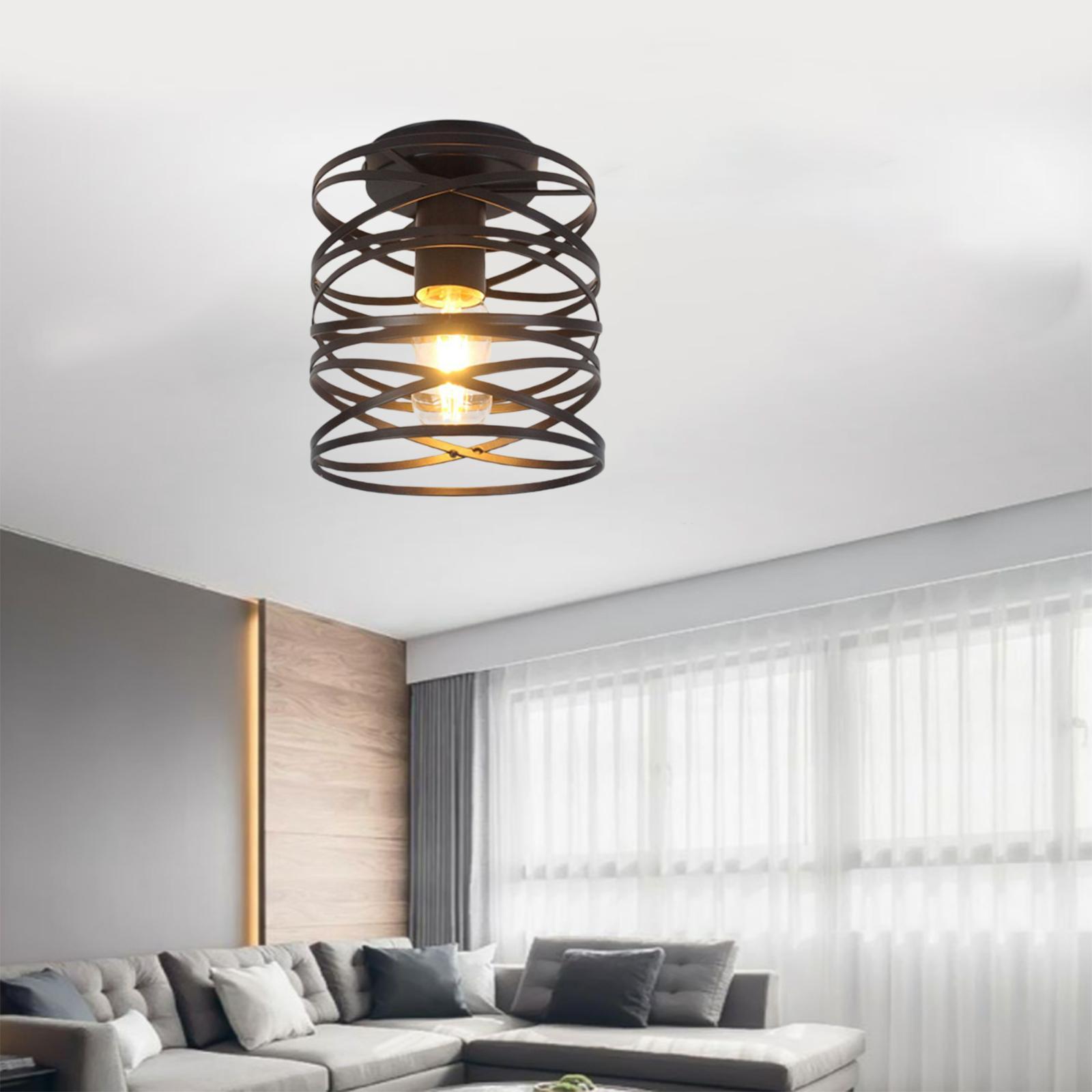 Retro Ceiling Lamp Pendant Light Fixture Lighting for Home Room Loft