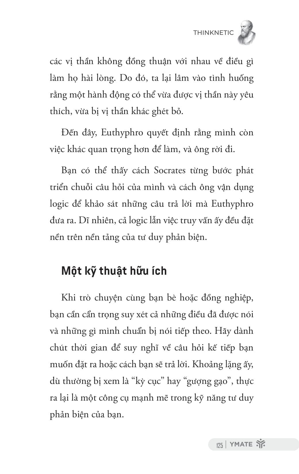 Sách - Phương Pháp Đặt Câu Hỏi Của Socrates - Khai Mở Tư Duy Phản Biện Và Hiểu Biết Sâu Sắc
