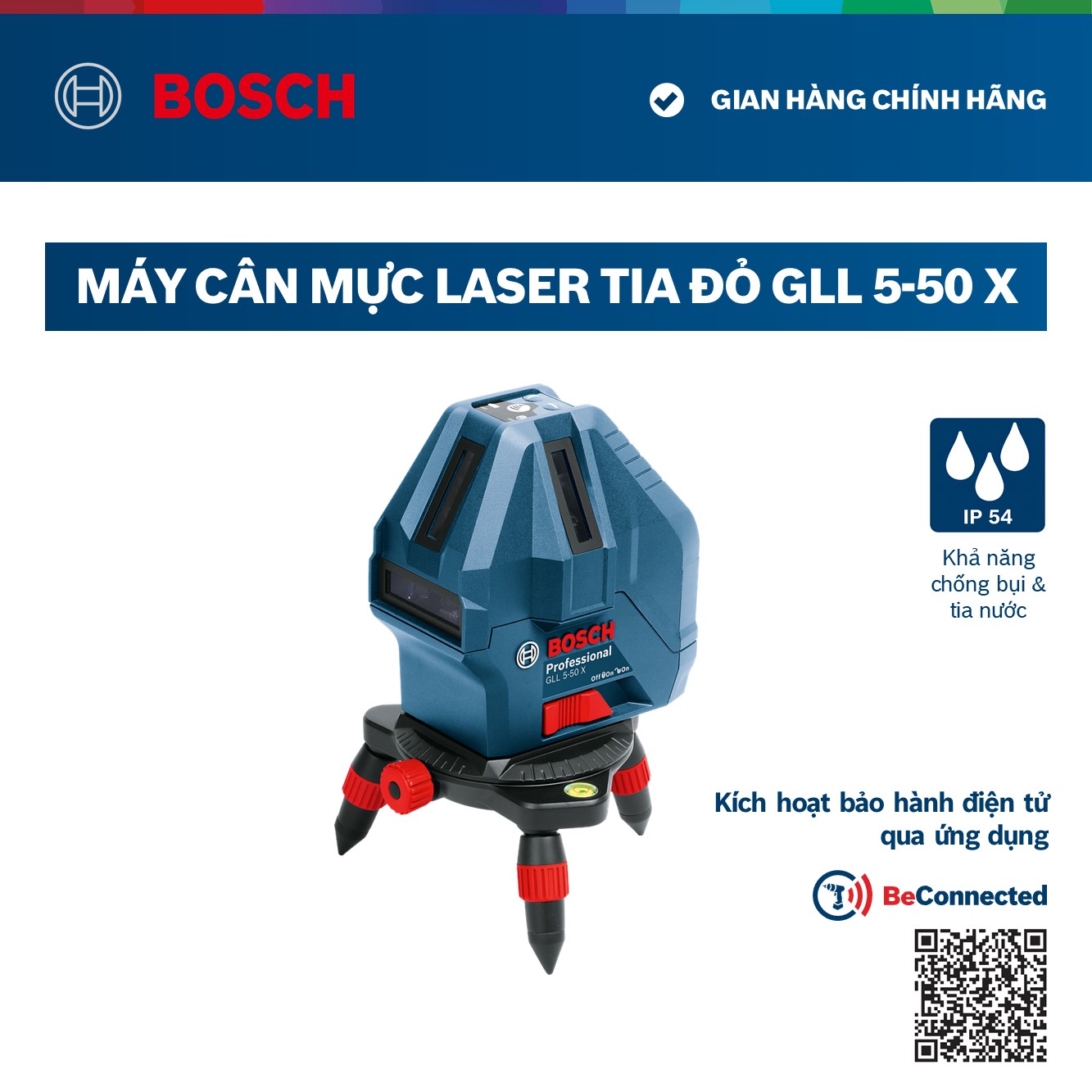 Máy Cân Mực Bosch GLL 5-50 X