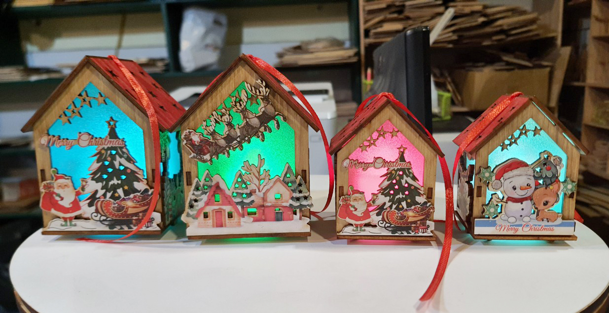 ĐÈN NOEL ĐỔI MÀU CỠ NHỎ