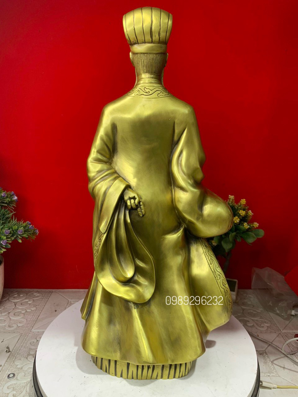 Tượng Gia Cát Lượng bằng đồng