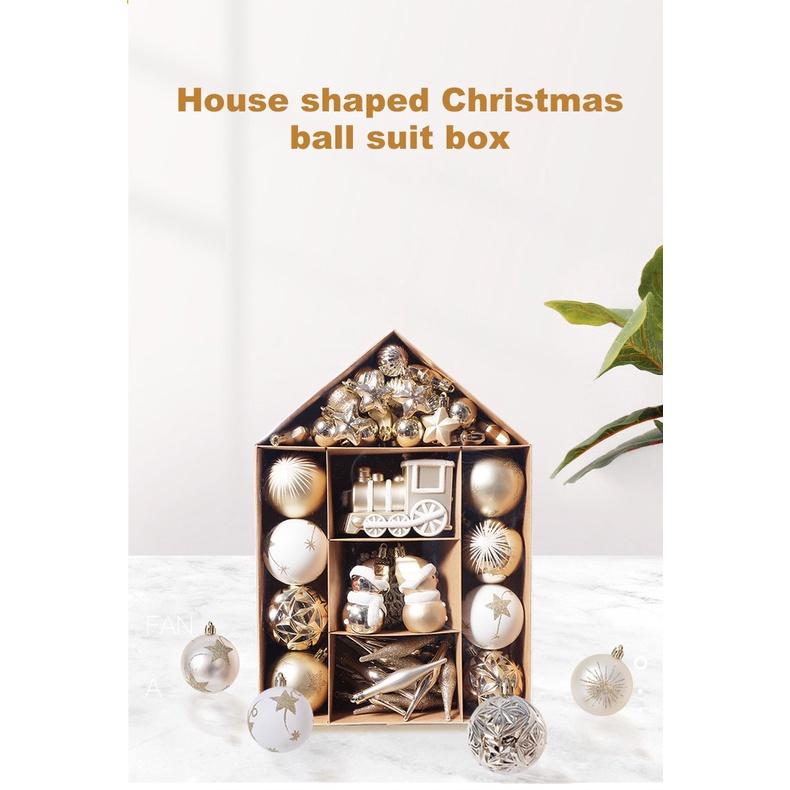 Phụ kiện trang trí cây thông Noel 70pcs Christmas Ornaments Holiday Home Party Decorat