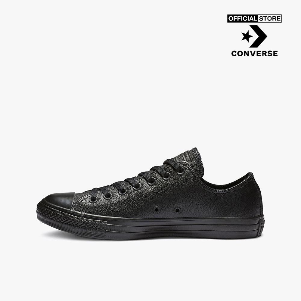 CONVERSE - Giày sneakers cổ thấp unisex Chuck Taylor All Star Mono Leather 135253C