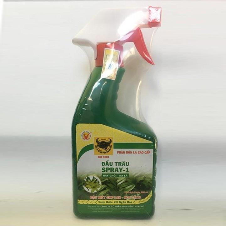 Bộ 3 Hộp Đầu Trâu Spray 1,2,3 Phân Bón Lá Cao Cấp Chuyên Hoa – Cây Kiểng