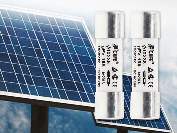 Cầu chì DC 1000V FCHFE 15A 25A 32A chuyên dụng cho hệ thống điện năng lượng mặt trời hộp đựng cầu chì cầu chì 1000V dc