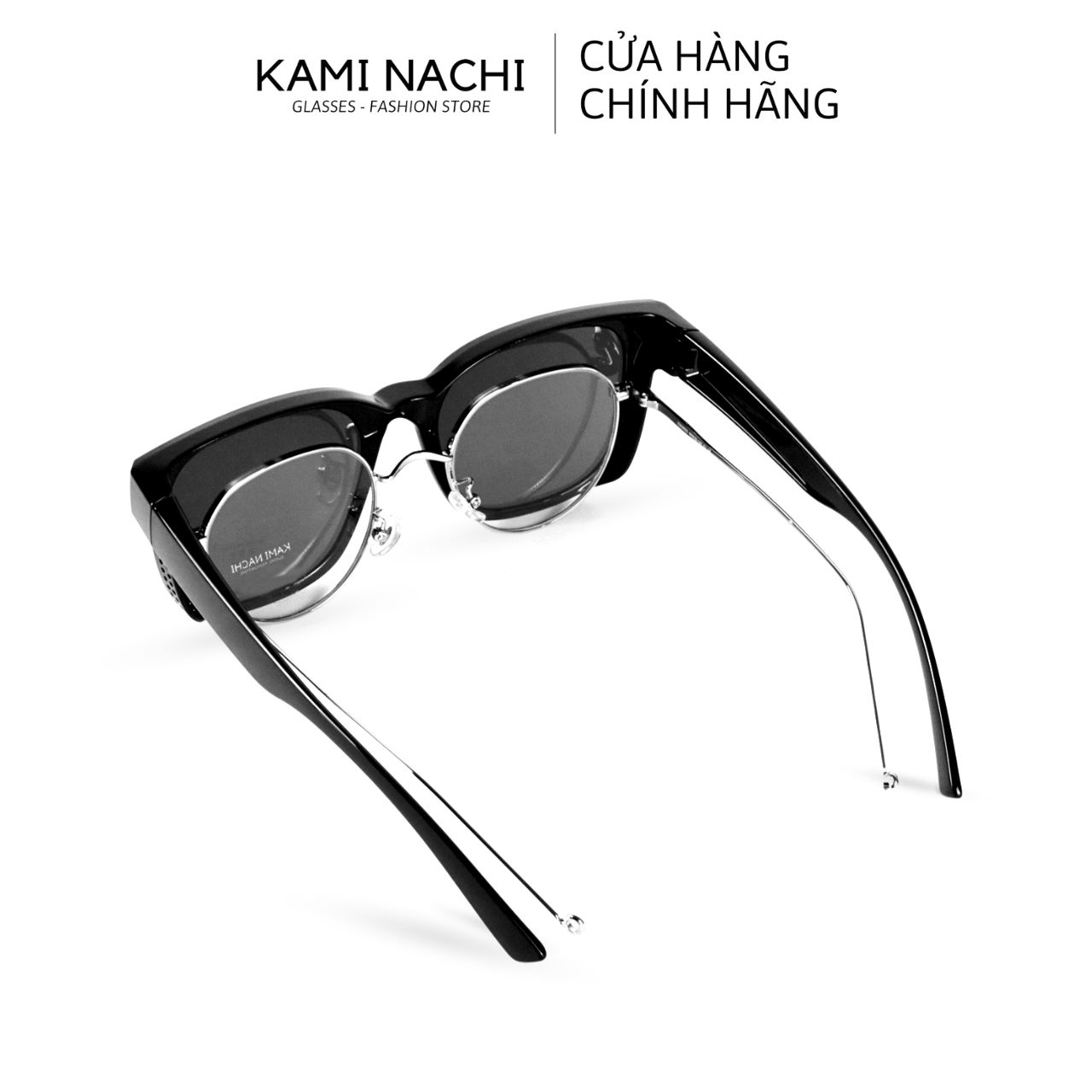 Gọng kính Shield Glasses chống phân cực, chống tia UV, có thể đeo cùng lúc với kính cận KAMI NACHI J10