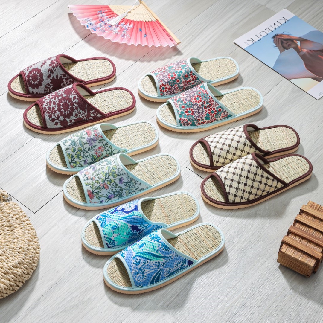 Dép Chiếu Cỏ Lác Tự Nhiên 100% Easy Life Slippers