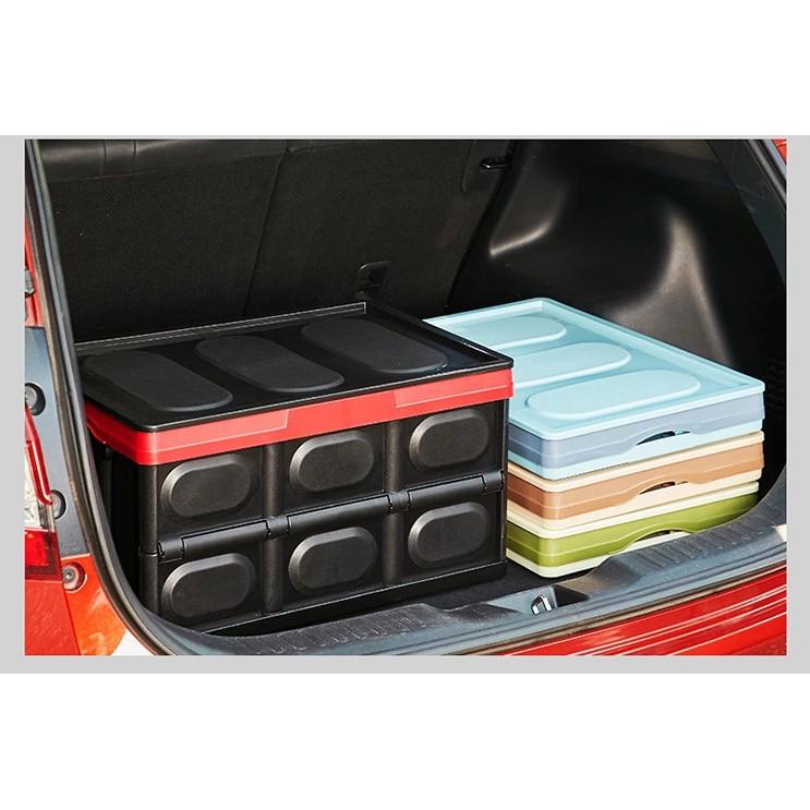 Hộp Đựng Đồ Tiện Dụng Có Thể Gập Gọn Chịu Sức Nặng Đến 56Kg Để Đồ Cốp Sau Ô Tô