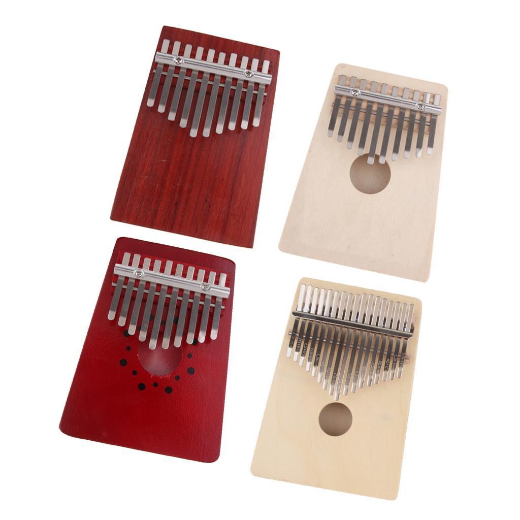 10 Key  Finger Thumb Piano Mbira Musical Percussion