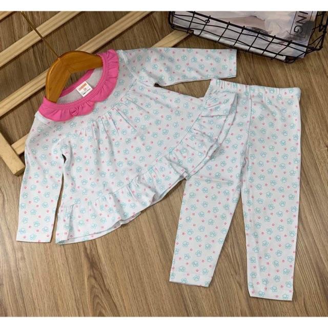 Bộ dài tay quần dài size nhỏ 8-23 ký vải xuất xịn loại 1 đồ bộ trẻ em