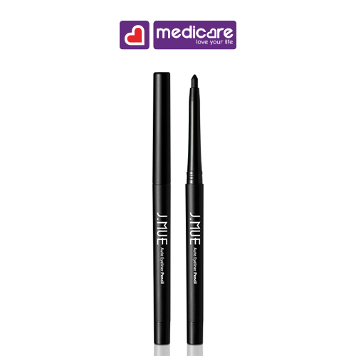 0134285 J.MUE Bút kẻ mắt Auto Eyeliner Pencil 0.35g - # Black