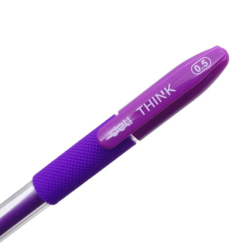 Bút Gel Deli 0.5 mm CG50-PR - Mực Tím