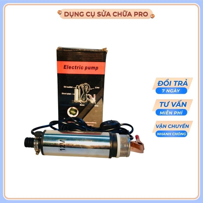 Máy bơm chìm hút dầu mini 12V, 24V máy bơm hút dầu ,hút nước mini 12V, 24V