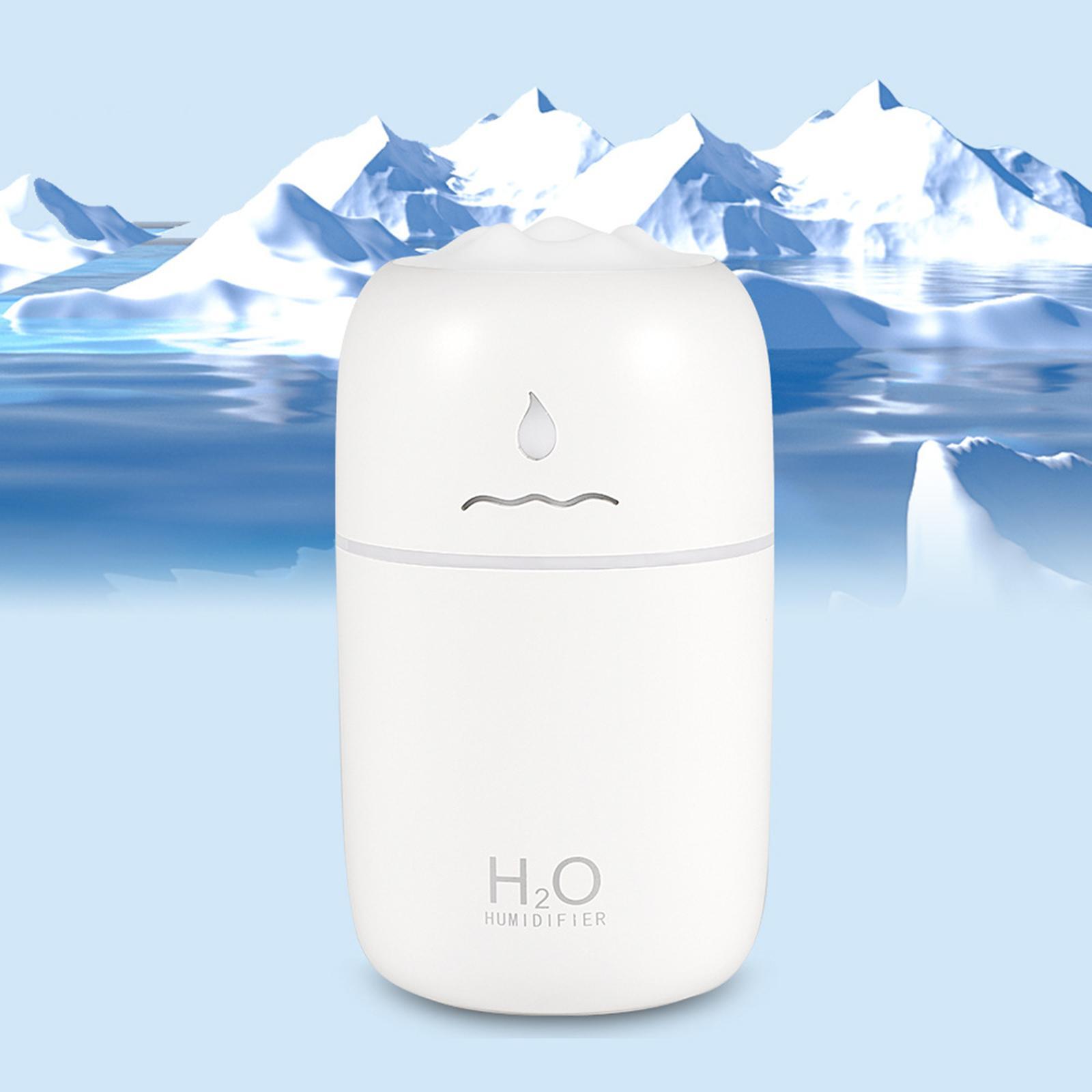 280ml Large Capacity Air Humidifier LED Night Light Diffuser Kitchen