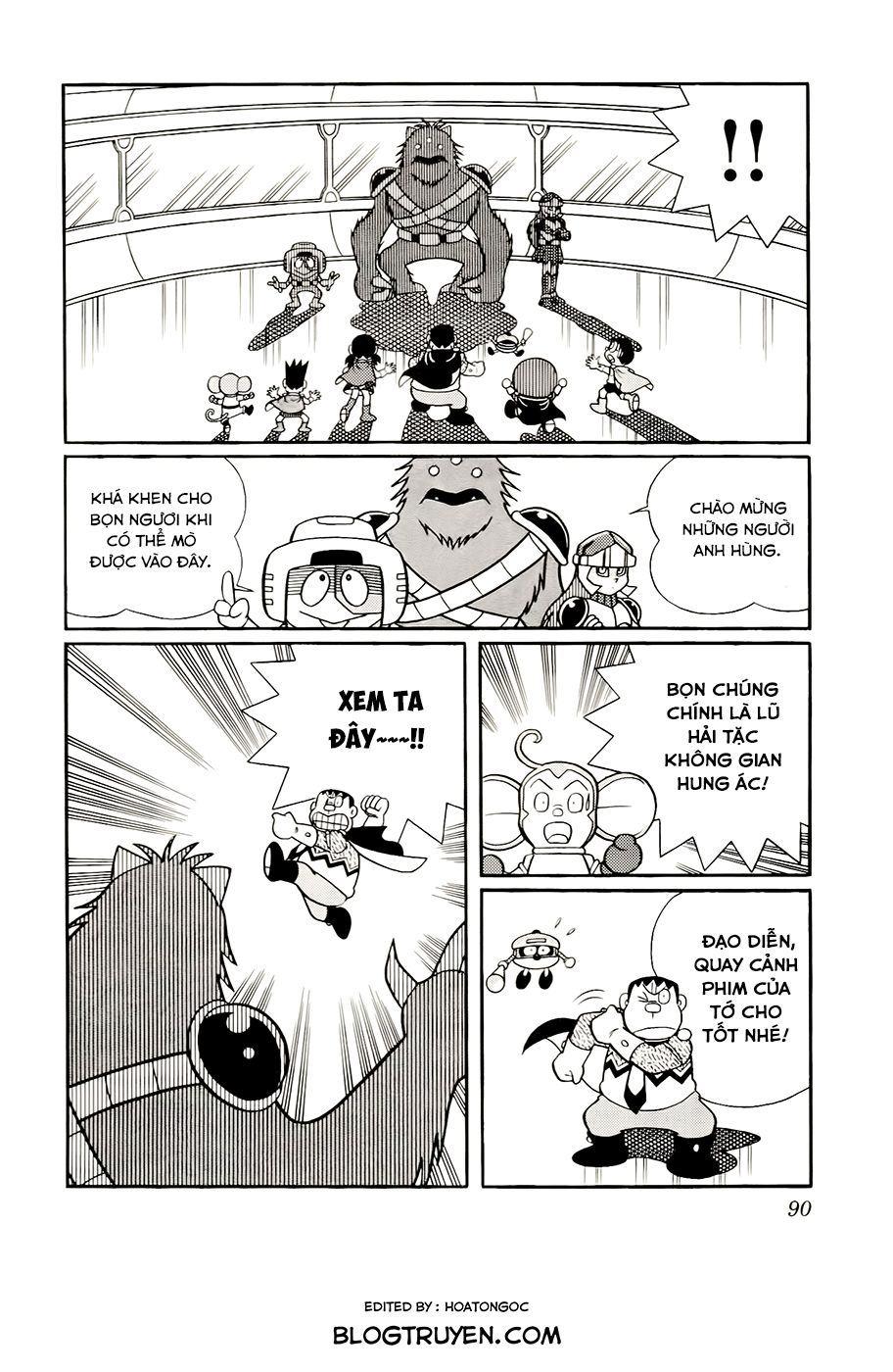 doraemon - nobita và những hiệp sĩ không gian chapter 4 14