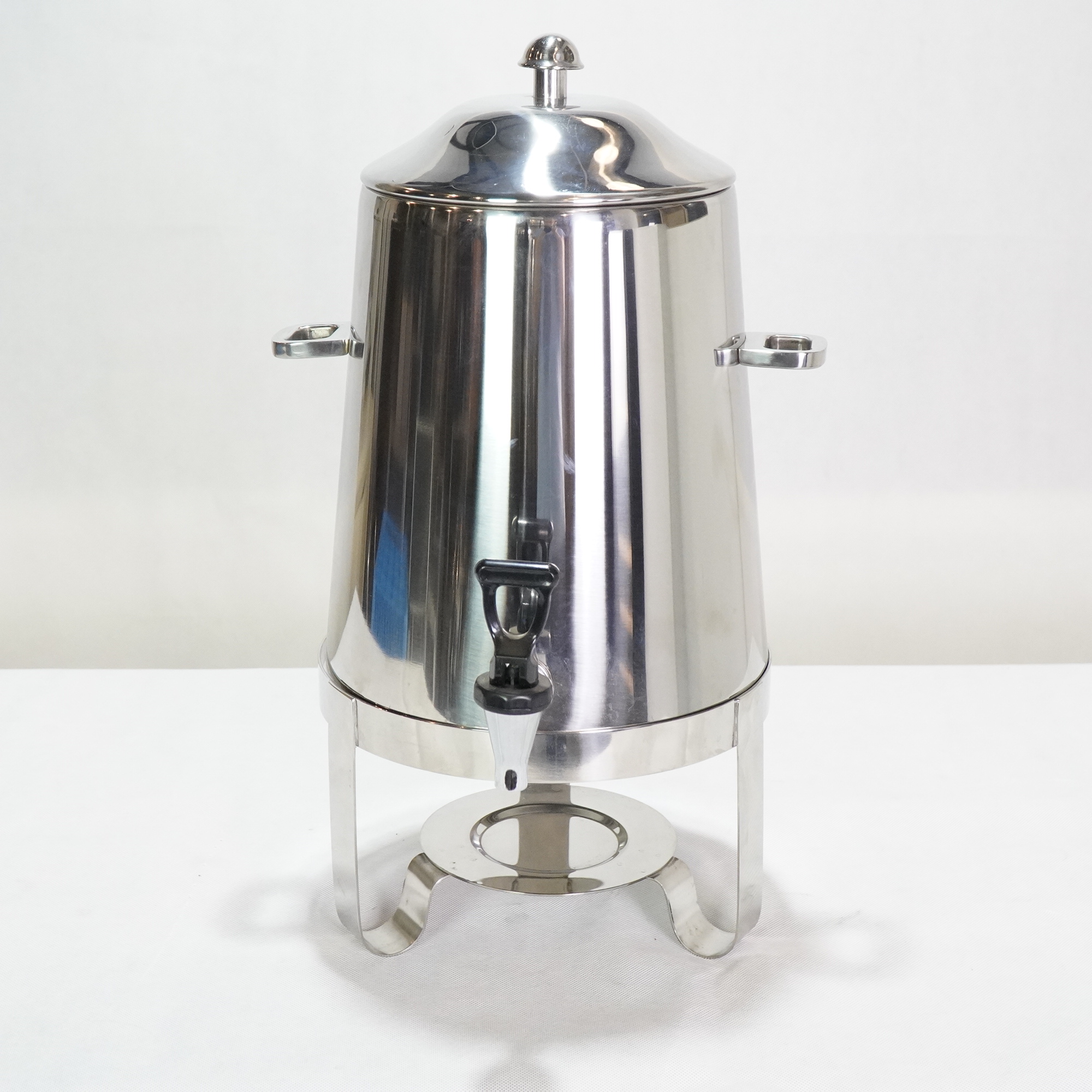 Bình hâm nóng trà cafe inox có vòi, Dung tích 13L, Mã sản phẩm 121411, Sử dụng cồn giữ nhiệt