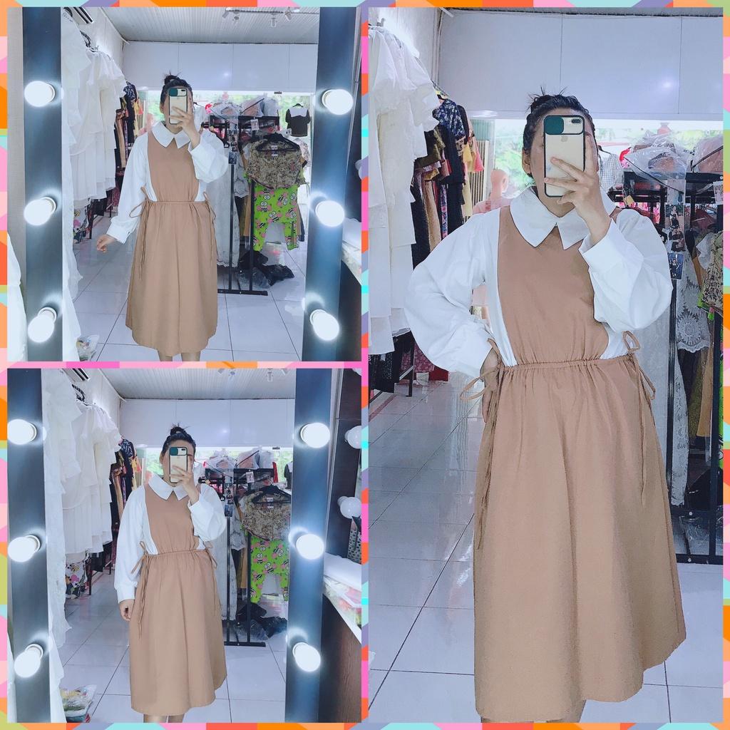 ĐẦM BIGSIZE TIỂU THƯ PHỐI MÀU 58-85KG