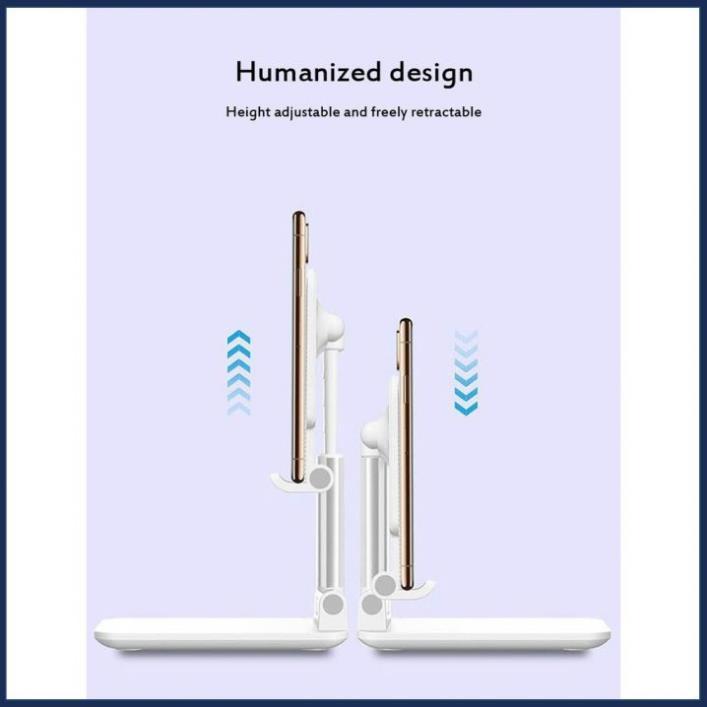 Giá đỡ điện thoại - Kệ điện thoại, máy tính bảng để bàn có thể gập gọn, chống tê mỏi tay