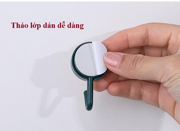 Set 10 Móc Treo Dán Tường Mini, Móc Treo Đồ Nhỏ Gắn Hình Cute - Giao Màu Hình Ngẫu Nhiên