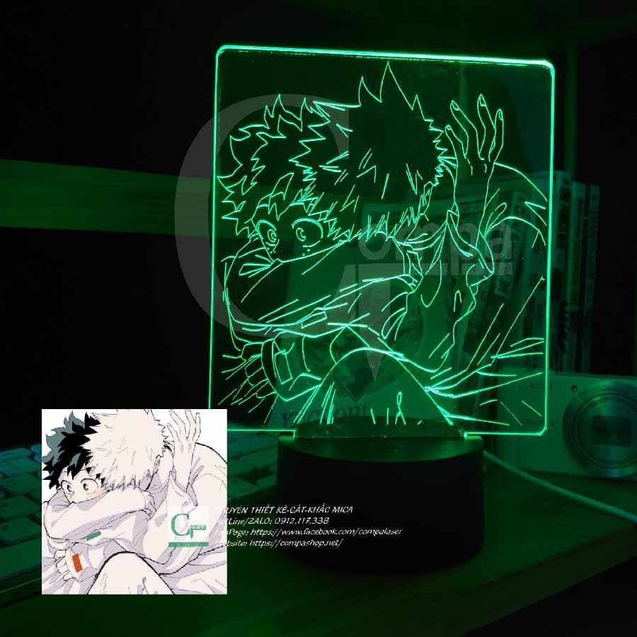 Đèn Ngủ My Hero Academia Izuku Midoriya x Bakugo Katsuki Type 02 AMHA9903 16 MÀU TÙY CHỈNH