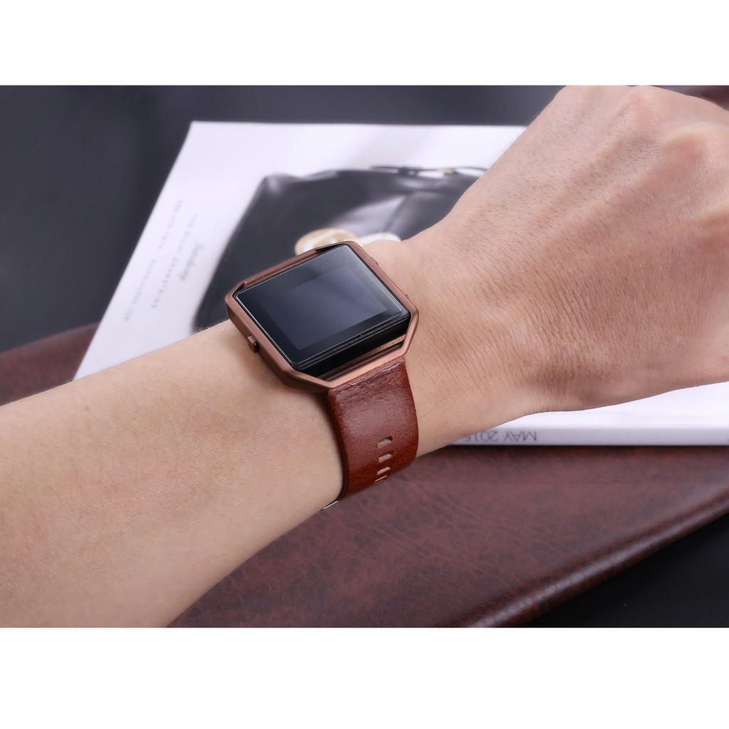 Khung thép không gỉ cao cấp cho đồng hồ thông minh Fitbit Blaze
