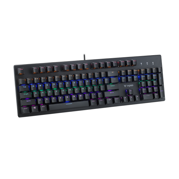 Bàn Phim Cơ Rapoo V510C LED Rainbow - Hàng Chính Hãng