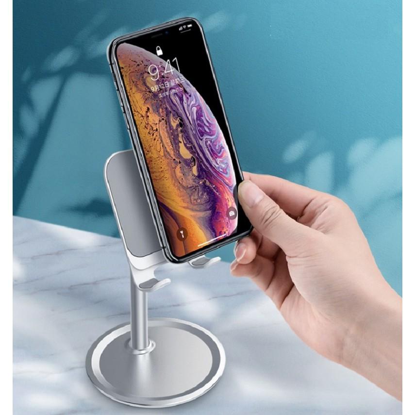 Giá Đỡ Điện Thoai & Máy Tính Bảng Đế Tròn Xoay 360 Độ Nhiều Màu