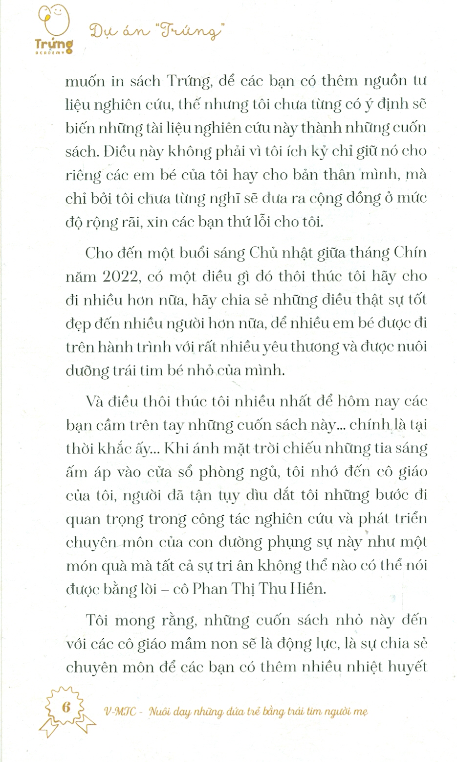 Dự Án Trứng - Tập 5: Lớp Trứng Vịt (4-5 tuổi)