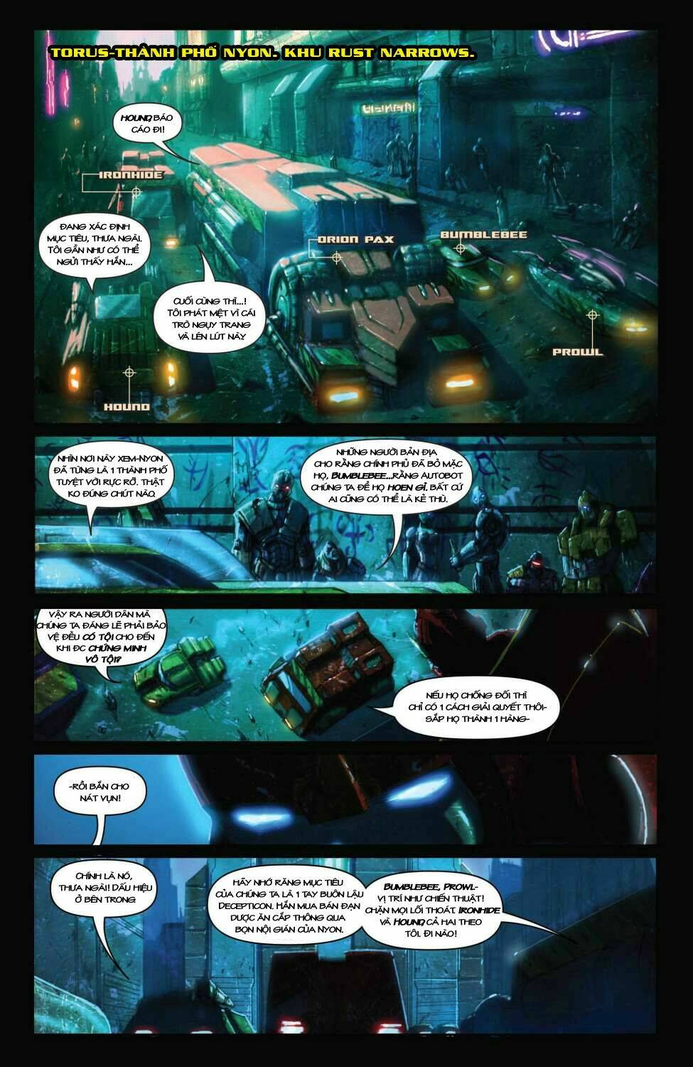 the tranformers - autocracy chapter 1 7
