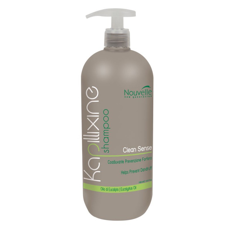 Dầu gội dược thảo làm sạch gàu Nouvelle new Generation Kapillixine Clean Sense Shampoo 1000ml