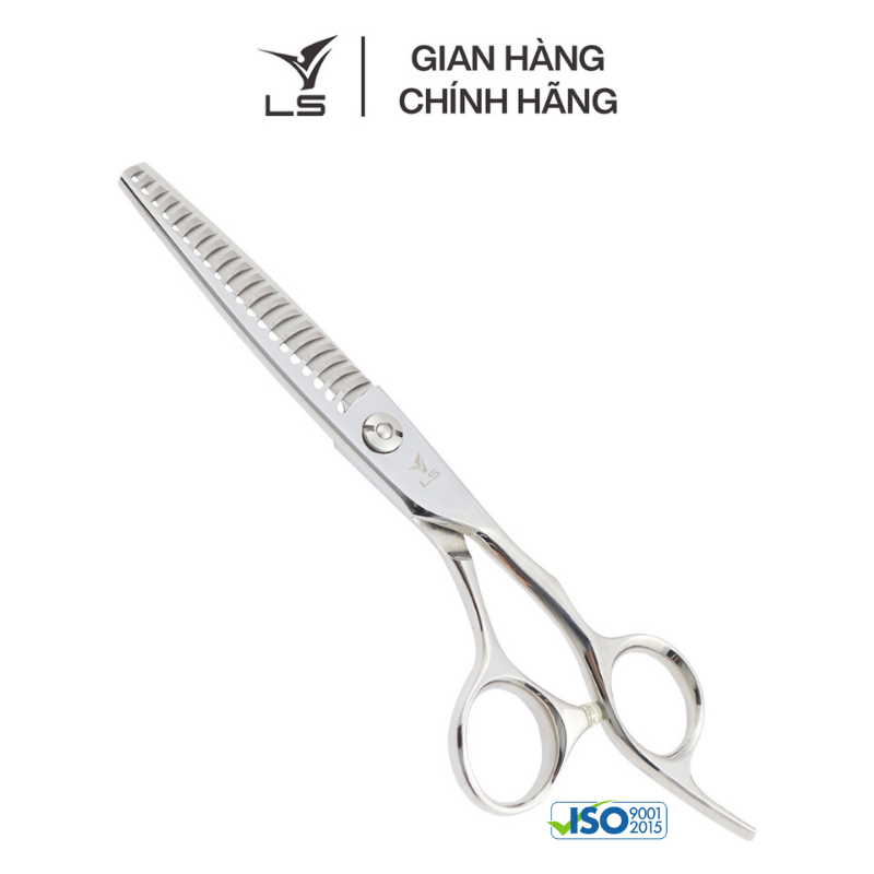 Kéo tỉa tóc LS rơi 8-10% quai offset vênh đỡ ngón cố định T3520