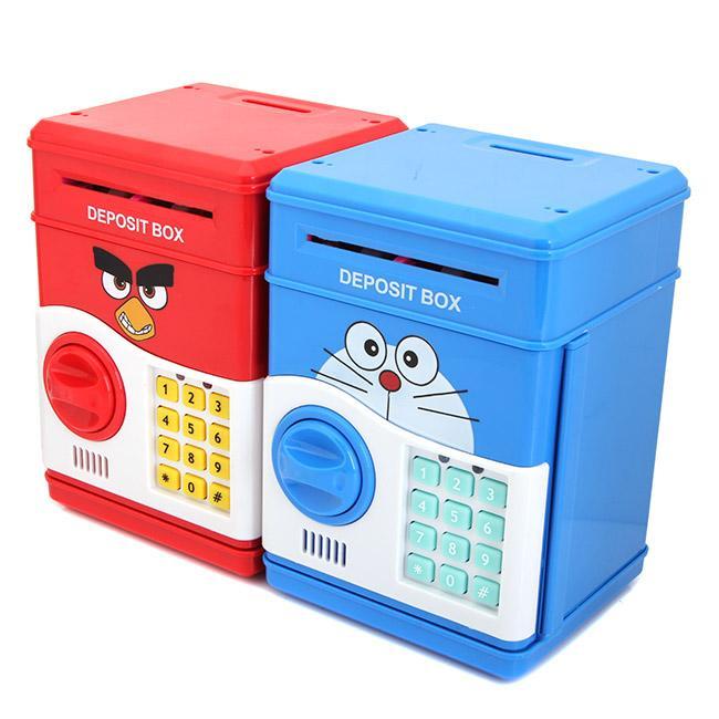Két Sắt Mini Thông Minh nhét tiền có nhạc nhiều hình cực lớn