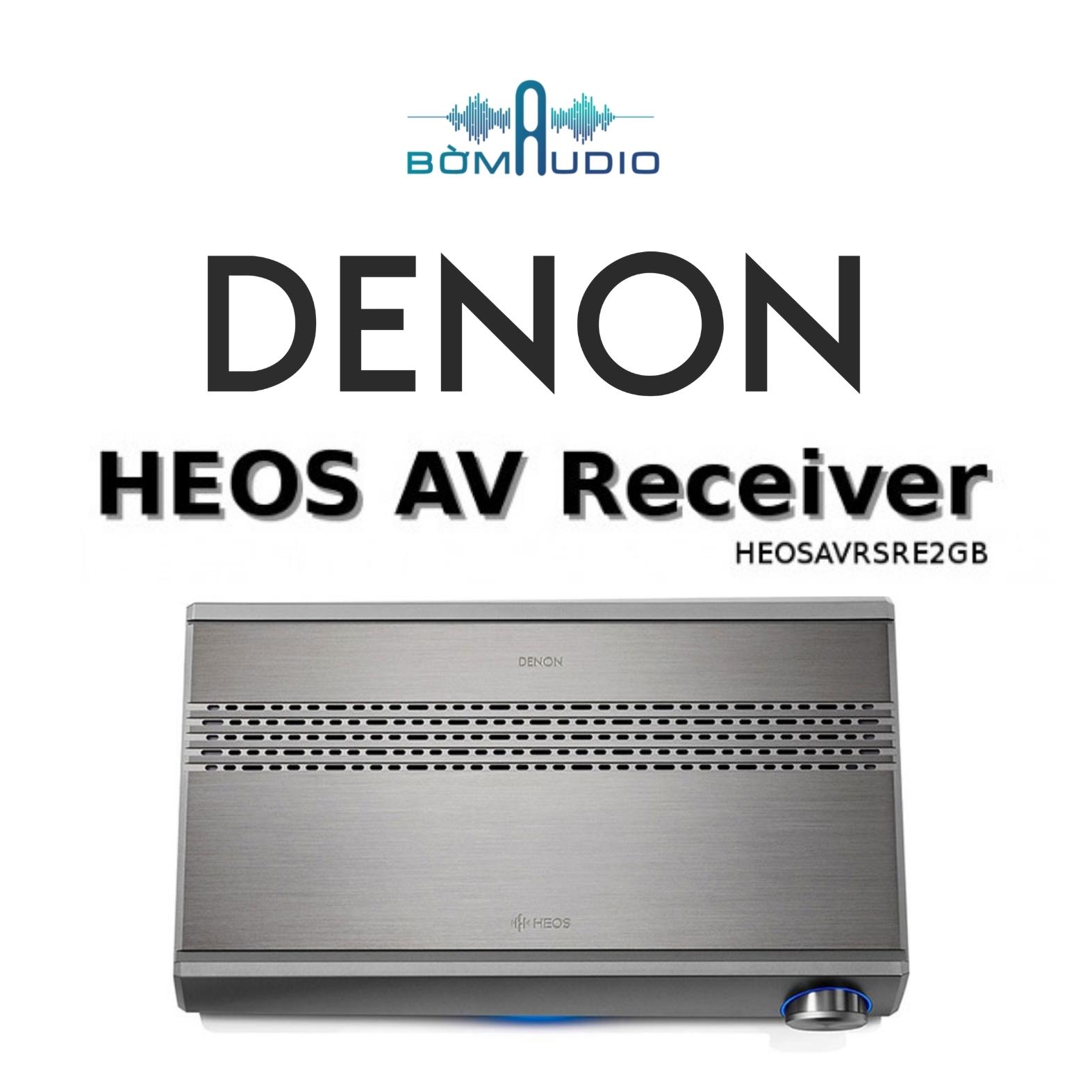 DENON HEOS AVR | AMPLY XEM PHIM NGHE NHẠC ĐA PHÒNG 5.1 KÊNH x100W - KẾT NỐI KHÔNG DÂY THỜI THƯỢNG | HÀNG CHÍNH HÃNG _ MỚI 100%