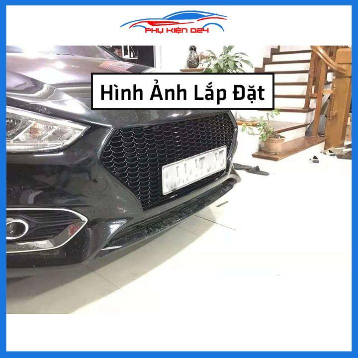 Mặt ca lăng, calang Accent 2018-2019-2020 đen bóng trang trí làm đẹp xe