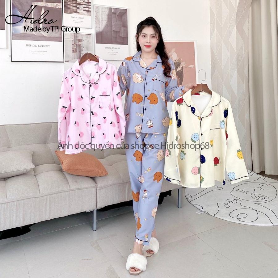 Bộ pijama dài tay bảng màu mới nhất