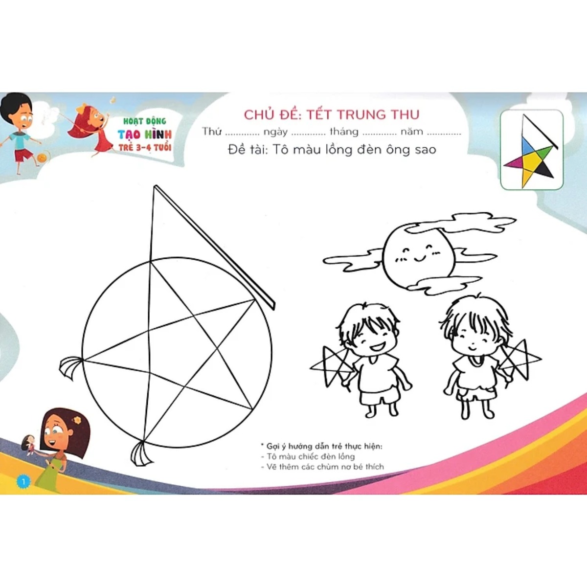 Hoạt Động Tạo Hình Trẻ 3-4 Tuổi