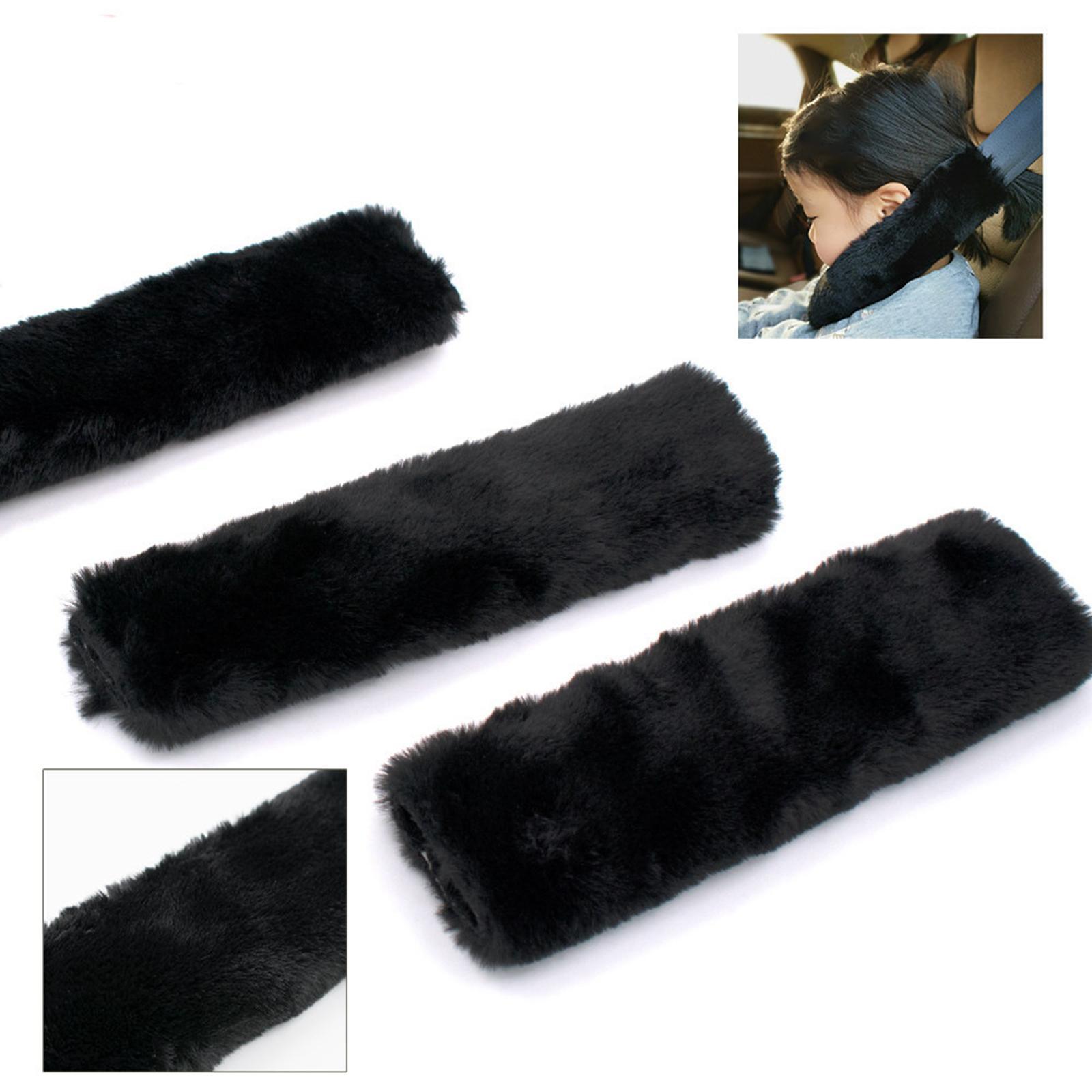 2 Pieces Auto Seat Belt Cover Comfortable Car Seat Neck Cover for Child