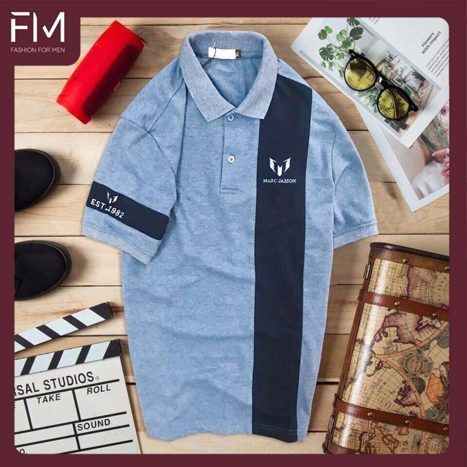 Áo Polo nam cổ bẻ ngắn tay, chất liệu vải cá sấu cotton cao cấp, trẻ trung, năng động – FORMEN SHOP – FMPS131