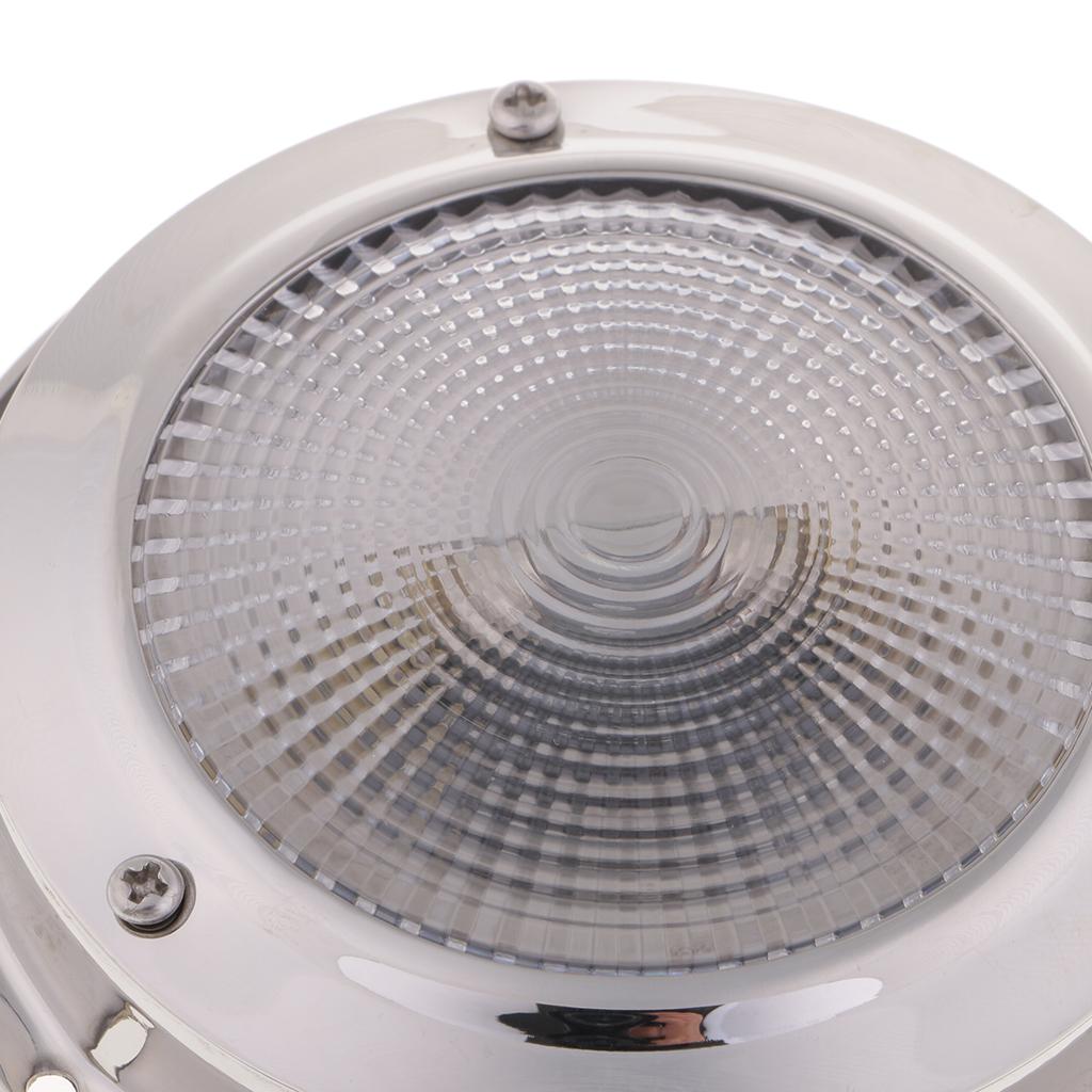 12V   Interior Dome Light Lamp With Rocker Swith For Car Truck Boat RV